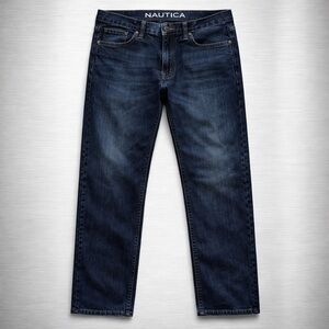 SOLD Nautical Men's Dark Denim Relaxed Fit Jeans Size 36x34